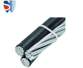 XLPE ha isolato la distribuzione di alluminio triplex di Cable For Overhead del conduttore di goccia 1/0AWG di servizio del quadraplex