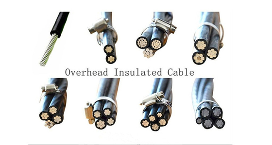 1 core 2 core 3 core aereo cablaggio aereo Xlpe / Pvc isolato