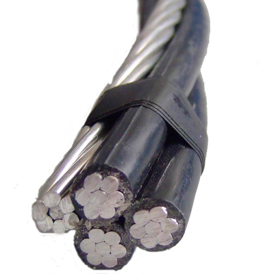 XLPE Cablo aereo isolato 1 0 filo quadruplesso