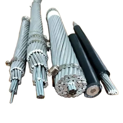 ACSR Cavo rinforzato in acciaio con conduttore di alluminio Anticorrosione Alta resistenza alle intemperie Per linee elettriche aeree