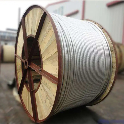 ACSR Cavo rinforzato in acciaio con conduttore di alluminio Anticorrosione Alta resistenza alle intemperie Per linee elettriche aeree