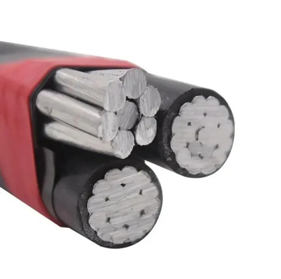 0.6/1kv Basso Voltaggio Medio Voltaggio Spacer Overhead Line Isolata Cavo di alluminio Aerial Bundle Cavo ABC