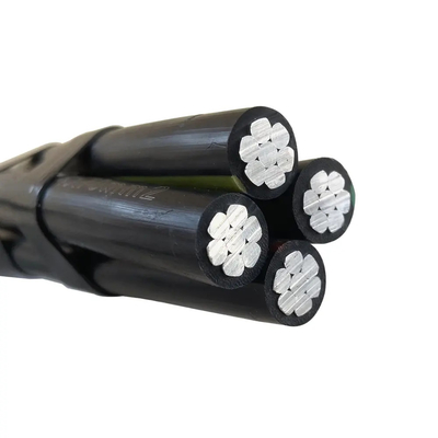 0.6/1kv Basso Voltaggio Medio Voltaggio Spacer Overhead Line Isolata Cavo di alluminio Aerial Bundle Cavo ABC