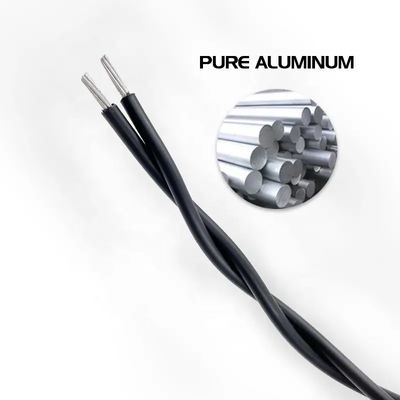 Cavo flessibile intrecciato 2*16 4*25mm2 Cavo aereo intrecciato ABC Alluminio Cavo tondo aereo PVC Cavo isolato XLPE