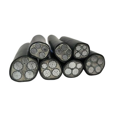 XLPE Cable di alimentazione LV isolato Conduttore in alluminio 0.6/1KV Per cablaggi di costruzione
