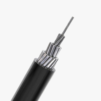 Cavo elettrico di alimentazione con guaina in PVC 1KV aereo XLPE isolato alluminio unipolare per alimentazione BT JKLGYJ Cavo aereo