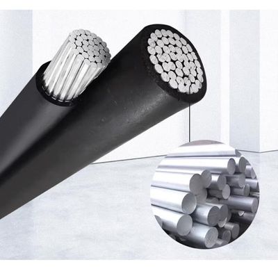 Cavi di linea elettrica aerea Conductori isolati e avvolti Cavi elettrici LV a bassa tensione per servizi pubblici e industrie
