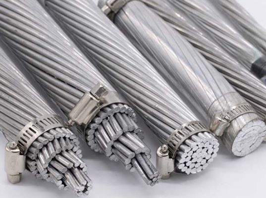 Bare Overhead ACSR Conductor with Steel Reinforcement Aluminum Cable for Industrial & Construction Use