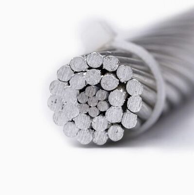 Conduttore nudo ACSR/AW/AS - Conduttore in alluminio Acciaio placcato in alluminio Rafforzato a bassa tensione Cable a filo singolo