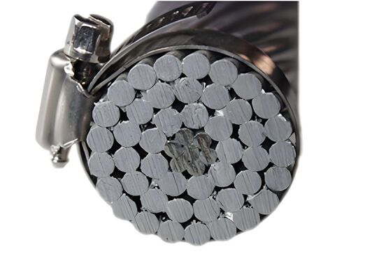 Conduttore in alluminio ACSR Alta Tensione 20kV Cavi di Alimentazione 16-800mm2 Materiale Isolante Nudo per Applicazione Aerea