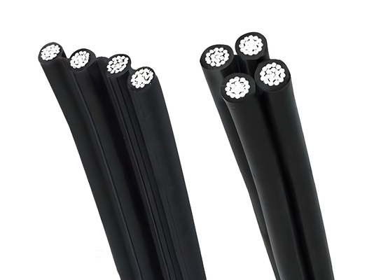 JKLYJ-1KV 4 core Stranded Overhead Insulated Cable 4*10/16/25 mm2 Core in alluminio per la distribuzione di energia esterna a bassa tensione