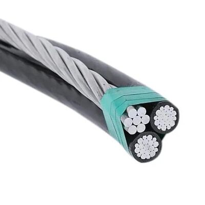 Cable aerea duplex triplex quadruplex a testa alta XLPE isolato in alluminio ABC