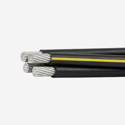 Cavo conduttore in alluminio 4X50mm² 4X95mm² con isolamento XLPE/PVC/PE Cavo ABC 0.6/1kv Standard Cavo a fascio aereo