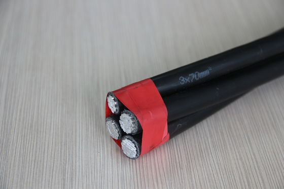 XLPE Quadruplex ha isolato il supporto di alluminio di Cable Service Drop/ACSR del conduttore