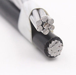Linea il conduttore di alluminio sopraelevato Aerial Bundle Cable del cavo isolato 0.6/1kv