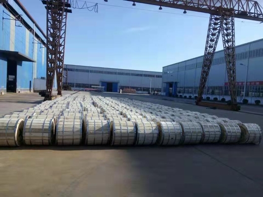 Norma di alluminio di Galvanized Steel Reinforced ASTM del conduttore di ACSR 100mm2