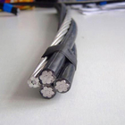 Conduttore di alluminio Xlpe Insulated Cable 1*6awg+6awg del cavo del duplex della lamella del cavo