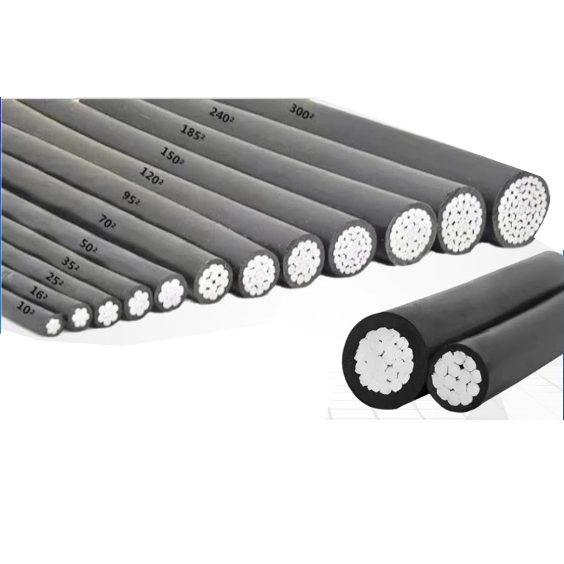 OEM Abc Cavo conduttore in alluminio Cavo elettrico Cavo di alimentazione 4 Core 35mm 50mm 70mm 95mm 120mm 185mm 240mm ACSR resistente alla corrosione