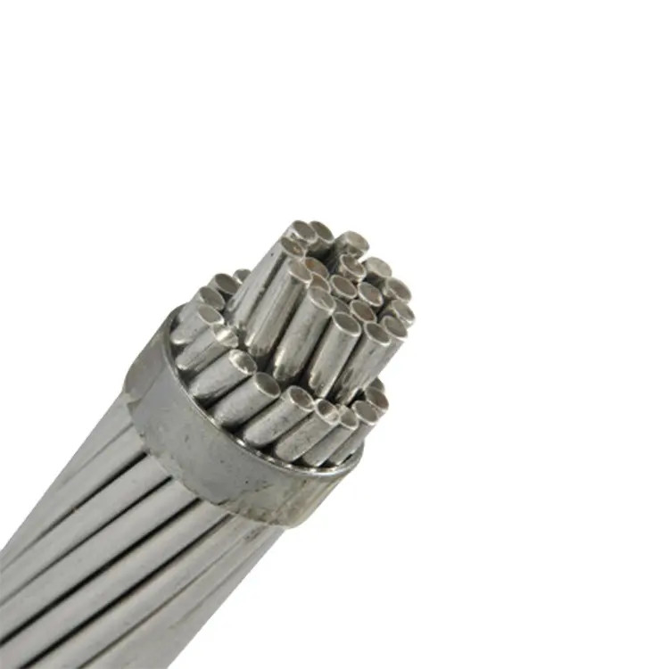 Conduttore AAAC ACSR ABC Cable di trasmissione aereo a fascia Aerial Conduttore nudo Conduttore di alluminio Core Media tensione
