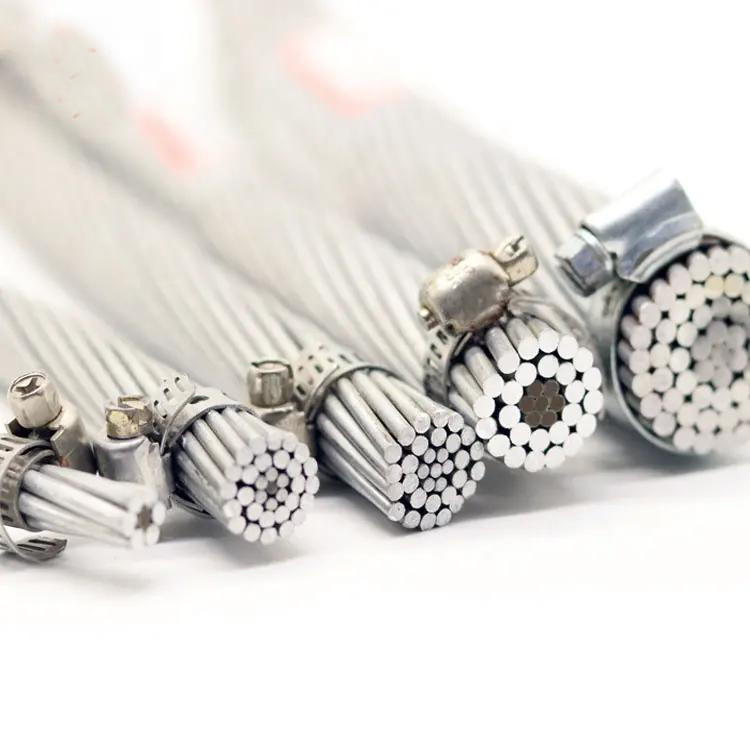 ACSR Cable Sizes Aluminium Conductor Corrosion Protection High Durability Cost Effective For Distribution Networks (ACSR) Cable sizes in alluminio con conduttore di alta resistenza alla corrosione