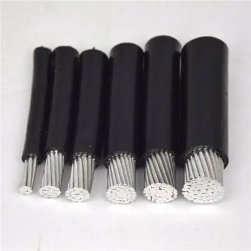 Cavo ABC aereo confezionato elettrico autoappoggiante in alluminio XLPE PVC PE Cablo aereo isolato