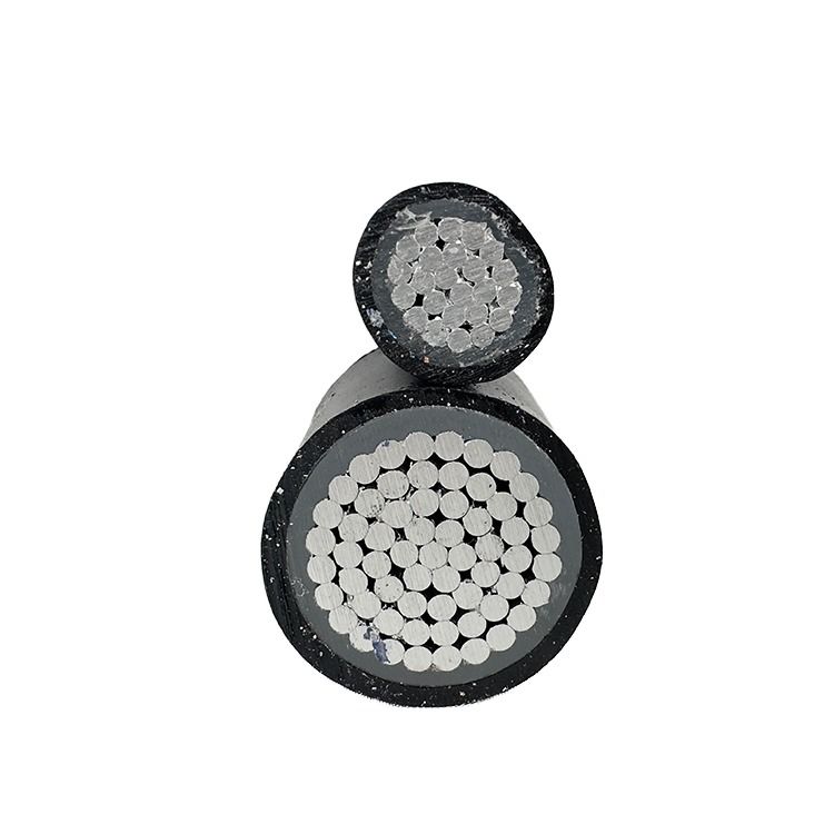 Cavi a corrente continua personalizzati per la fabbrica LV Giacca in PVC isolante Cavi in alluminio retardanti Cavi di alimentazione accessori comunemente usati