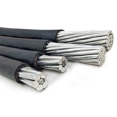 Cable di servizio a goccia in tripla / duplex / quadruplex Cable di conduttore in alluminio Multi Core