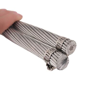 AACSR Conductor in lega di alluminio Acciaio rinforzato Linea aerea ad alta resistenza Terreno montuoso Utilizzo ASTM B399 Cavo AACSR