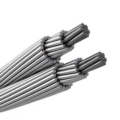 ACSR/AW/AS Conduttore rinforzato in acciaio placcato in alluminio per uso aereo ISO CE ROHS certificato 16/25/35mm