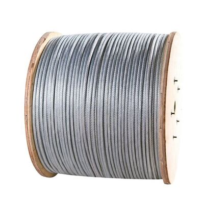 ASTM B549 Quail/AW ACSR Conductor 133.1 MCM (2/0 AWG) Acciaio placcato in alluminio rinforzato per linee aeree