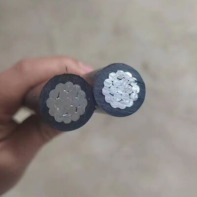 Tensione media del cavo in bundle aereo isolato in lega di alluminio della fabbrica di cavi in ​​Cina (abc) per conduttori in rame da costruzione