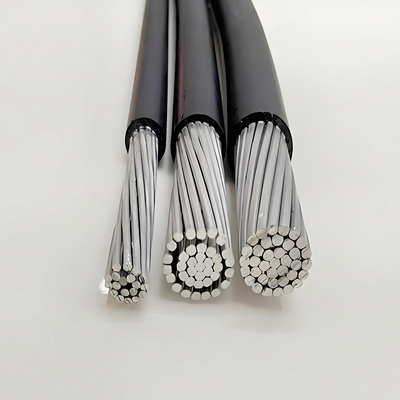 JKLYJ Conductor in alluminio XLPE Jacket di polivinile isolato 1 KV Cable aereo resistente alle intemperie per il rinnovamento della rete elettrica rurale