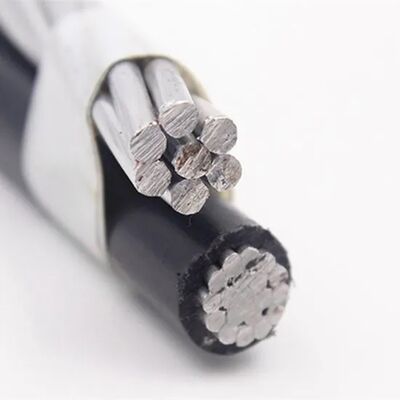 0.6/1kv Conduttore in alluminio aereo XLPE Cavi elettrici isolati Quadruplex Duplex Triplex Service Drop Cavi elettrici ABC