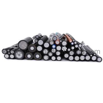 Cable aerea duplex triplex quadruplex a testa alta XLPE isolato in alluminio ABC