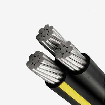 Cavo conduttore in alluminio 4X50mm² 4X95mm² con isolamento XLPE/PVC/PE Cavo ABC 0.6/1kv Standard Cavo a fascio aereo