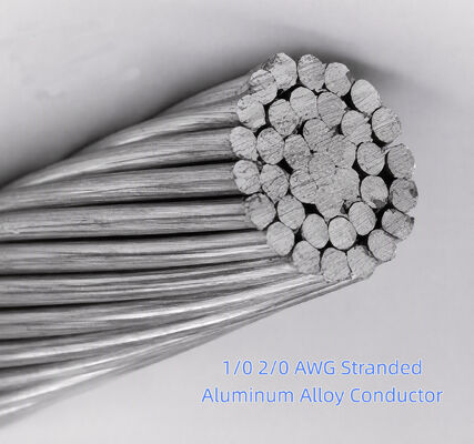 Cavo conduttore in lega di alluminio a trefoli 1/0 2/0 AWG, conduttore nudo AAC/ACSR/ABC/AAAC, filo elettrico in alluminio