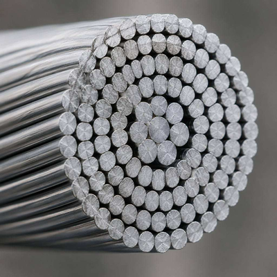 Conduttore AAC nudo 25mm2 50mm2 95mm2 120mm2 Tutto conduttore in alluminio ASTM B231 per linee di distribuzione aeree