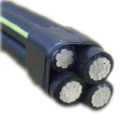 ABC Triplex cabla il cavo di alluminio di spese generali dell'isolamento di XLPE/PE
